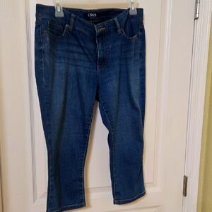 CHAPS Women's Blue Jean Capris
